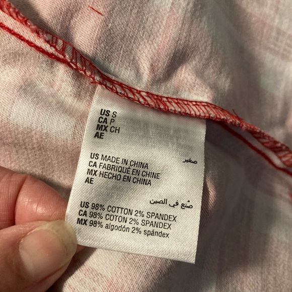 Charter Club Red Denim Plaid Jacket - Picture 12 of 15